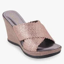 catwalk Women Criss-Cross Strappy Wedges-picture-33