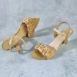 mochi Women Embellished Open-Toe Stilettos-picture-35