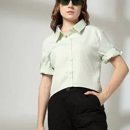 rio Women Regular Fit Crop Shirt-picture-53
