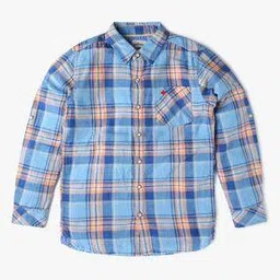 Checked Slim Fit Shirt-image-31