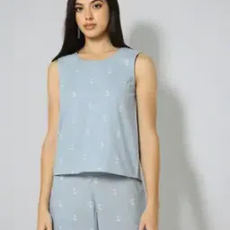 fusion Women Embroidered Relaxed Fit Top-picture-38