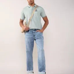 lee cooper Men Heavily Washed Slim Straight Fit Jeans-picture-20