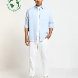 proearth by azorte Linen Chambray Shirt-picture-30