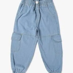 yousta Boys Light-Wash Cargo Jogger Jeans-picture-13