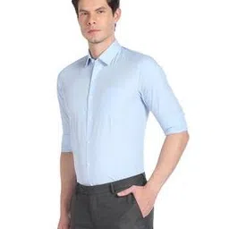 arrow Men Slim Fit Cotton Shirt with Patch Pocket-picture-33
