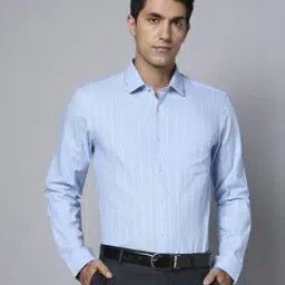 arrow Men Striped Slim Fit Shirt with Patch Pocket-picture-10