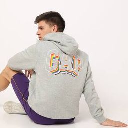 gap Men Logo Print Regular Fit Hoodie-picture-4