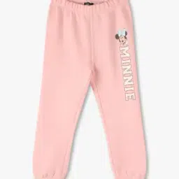 kg frendz Girls Minnie Mouse Print Tapered Fit Joggers-picture-13
