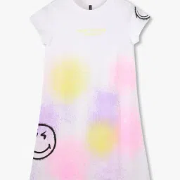 rio girls Girls Smiley W Splatter A-Line Dress image 1