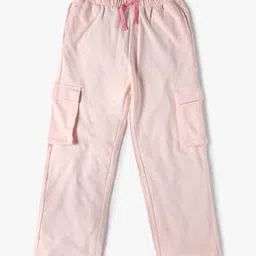 yousta Girls Wide-Leg Cotton Cargo Pants-picture-40