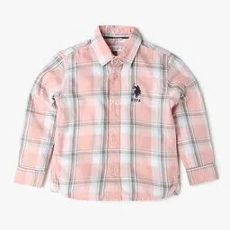 u.s. polo assn. Boys Checked Regular Fit Shirt-picture-17