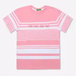 united colors of benetton Striped Round-Neck T-Shirt-picture-21