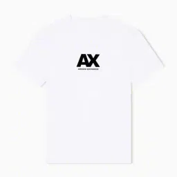 armani exchange Men Brand Print Regular Fit Round-Neck T-Shirt image 1