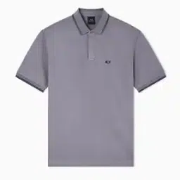 armani exchange Men Regular Fit Polo T-Shirt with Contrast Tipping-picture-10