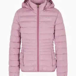 Core Lady Recycled Technical Padded Hooded Jacket-image-18