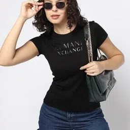 armani exchange Logo Embroidered Slim Fit Crew-Neck T-Shirt-picture-16