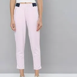 Women Straight Track Pants with Insert Pockets-image-30