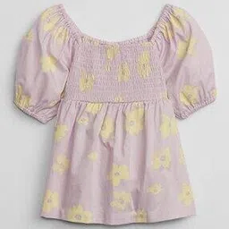 Floral Print Square-Neck Top-image-62