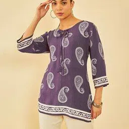 soch Women Paisley Print Straight Tunic-picture-44