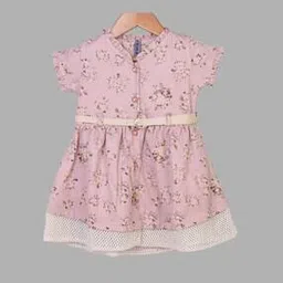 enfance Floral Print Fit & Flare Dress-picture-21
