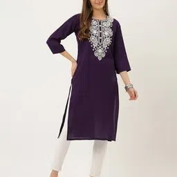 nyrika Embroidered A-Line Kurta-picture-27