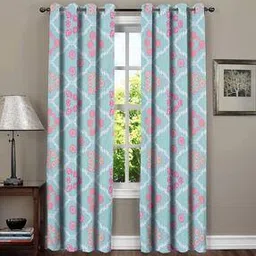 rrc Set of 2 Floral Print Door Curtains-picture-19