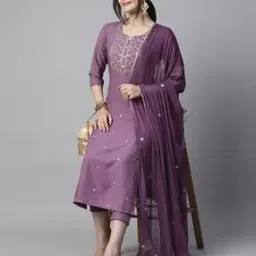 svaraa Women Embroidery Straight Kurta Set-picture-39