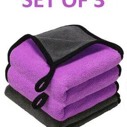 lunar days Set of 3 Microfiber Cleaning Towels 23" x 15"-picture-30