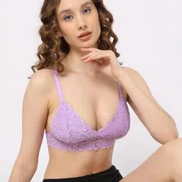 yousta Non-Wired Non-Padded Bralette Lace Bra-picture-44
