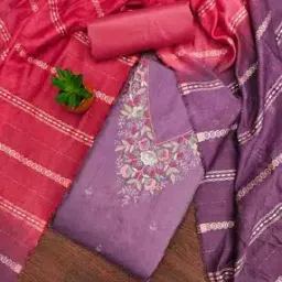 manvaa Women Embroidered Unstitched Dress Material-picture-32