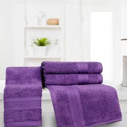 mytrident Set of 4 Cotton Hand Towels 26" x 16"-picture-12