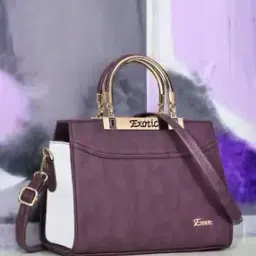 exotic Women Handbag with Metal Accent & Detachable Sling Strap-picture-50