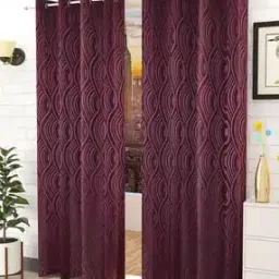 presto Set of 2 Abstract Printed Window Curtains 44"x 60"-picture-50
