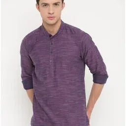 cross court Heathered Short Kurta-picture-48