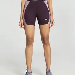 puma Women Logo Print Knit Shorts with Elasticated Waistband-picture-12