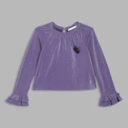 elle kids Round-Neck Bell-Sleeves Top-picture-12