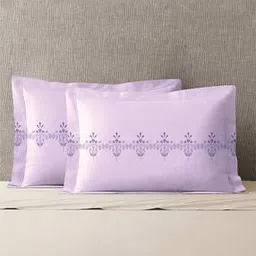 mytrident Set of 2 Floral Print Cotton Pillow Covers 27'' x 19''-picture-25