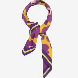 beau design Floral Print Polyester Scarf-picture-53