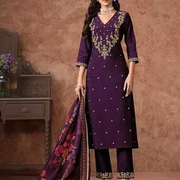 mojilaa Women Embellished A-line Kurta Set-picture-26