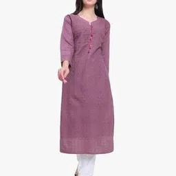 4u fashion Women Embroidery Straight Kurta-picture-12