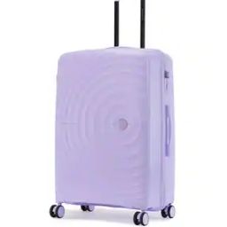 nasher miles Striped Large Trolley Bag with Number Lock-picture-5