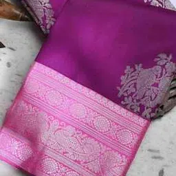 anjaneya sarees Woven Banarasi Silk Saree-picture-19