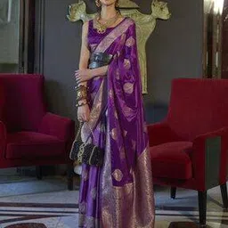 Bagh Design Woven Banarasi Silk Saree-image-20