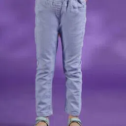 tales & stories Girls Mid-Rise Jeggings with Elasticated Waist-picture-44