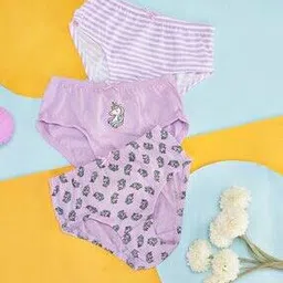 pantaloons junior Pack of 3 Graphic Print Hipster Briefs-picture-46