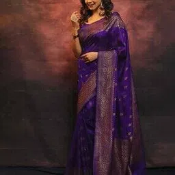 nyrika Women Zari Woven Silk Saree-picture-35