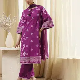 biba Women Floral Print Straight Kurta Set-picture-11