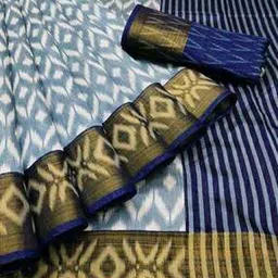 svaraa Women Printed Saree with Contrast Border-picture-23