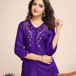 svaraa Women Embroidery Top image 1