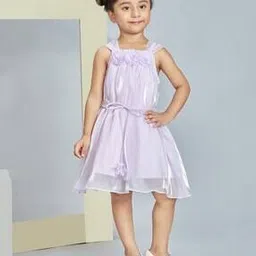peppermint Girls A-Line Dress with Belt-picture-48